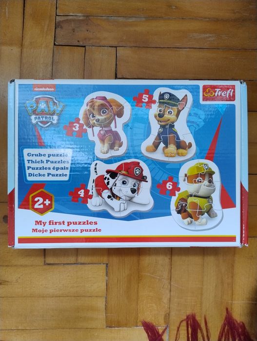 Puzzle Paw Patrol 2+ 4 in 1z stare excelent