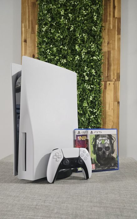 Playstation 5 Standard (диск) + SSD Samsung Pro 1TB M.2 + игри
