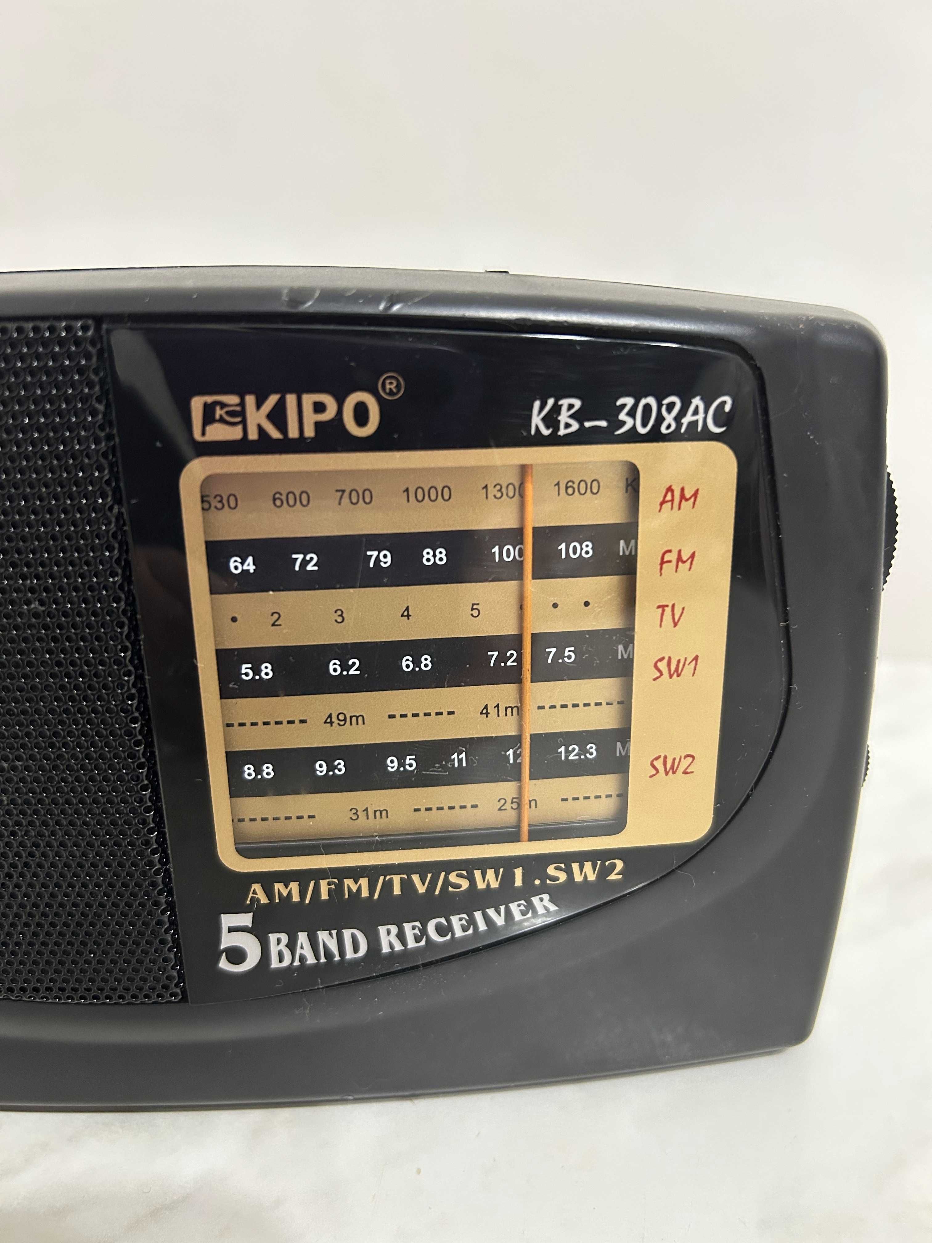 Радио KIPO Radio KB-308AC | Переносное Радио FM | Радио приемник