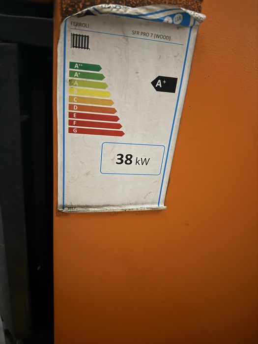 Centrala lemne si carbune FEROLI 38 Kw