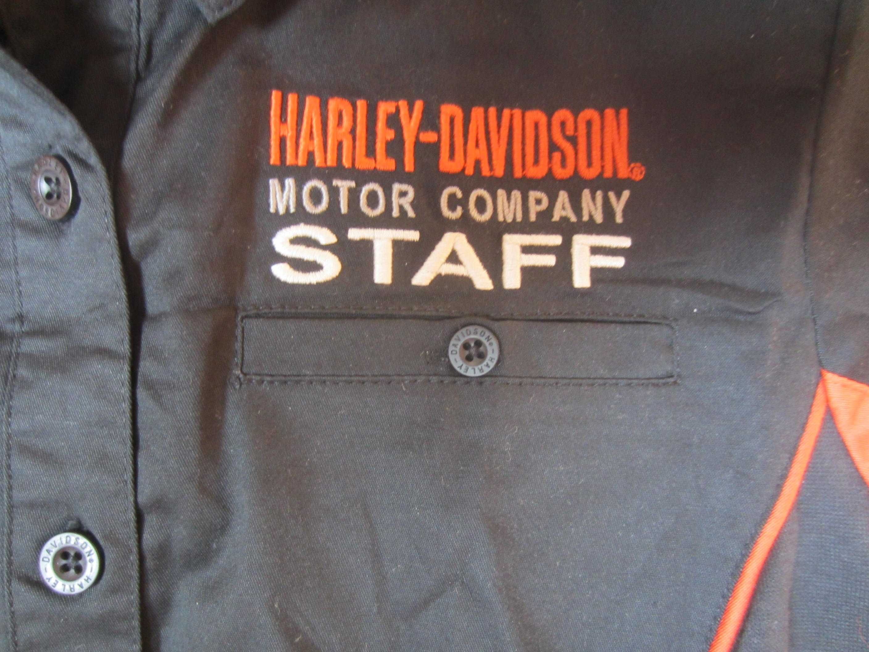 Camasa dama Harley Davidson  STAFF, masura S, 70%Bumbac, noua