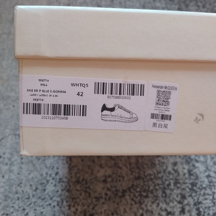 Alexander McQueen (41) FULLBOX + geaca Polo L