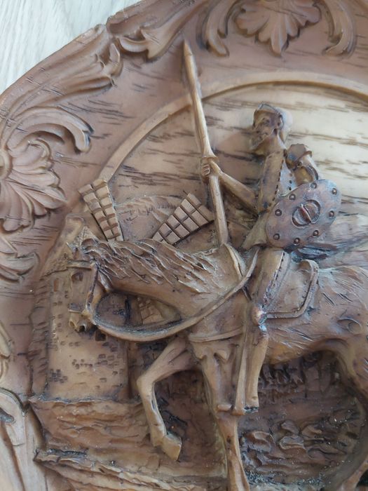 Vand Placuta de Perete 3D cu Don Quijote