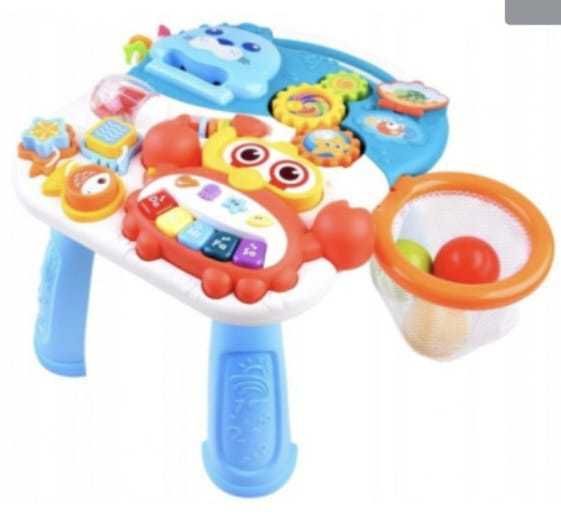 Antemergator 2 in 1 transformabil in Masuta cu activitati, 6 luni+