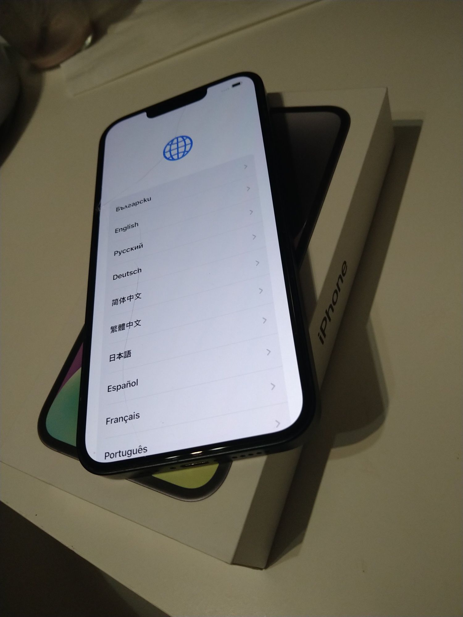 Iphone 14 128 GB black като нов