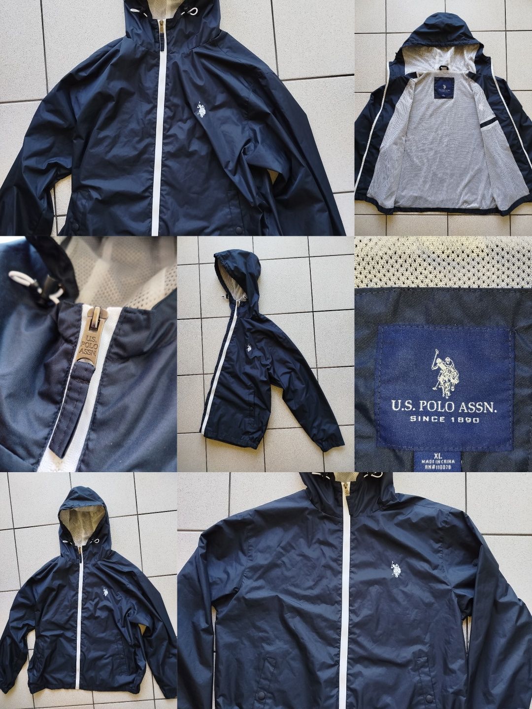 U.S. POLO ASSN.® - мъжко яке тип ветровка - 54(XL)