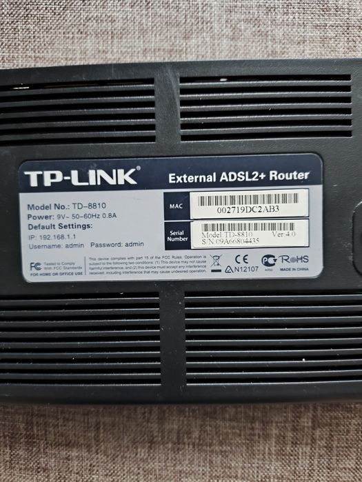 Продам модем TD-8810