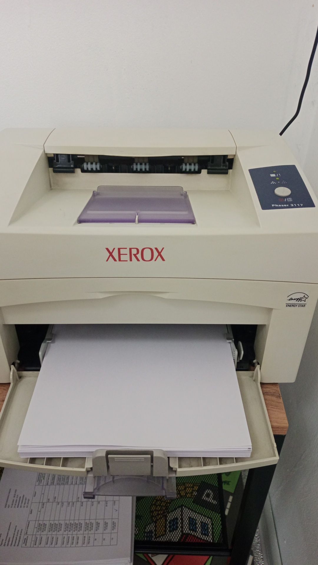 Лезерный принтер Xerox phaser 3117