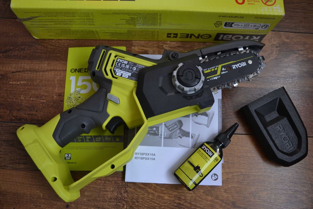 Нов, безчетков, верижен трион Ryobi 18V