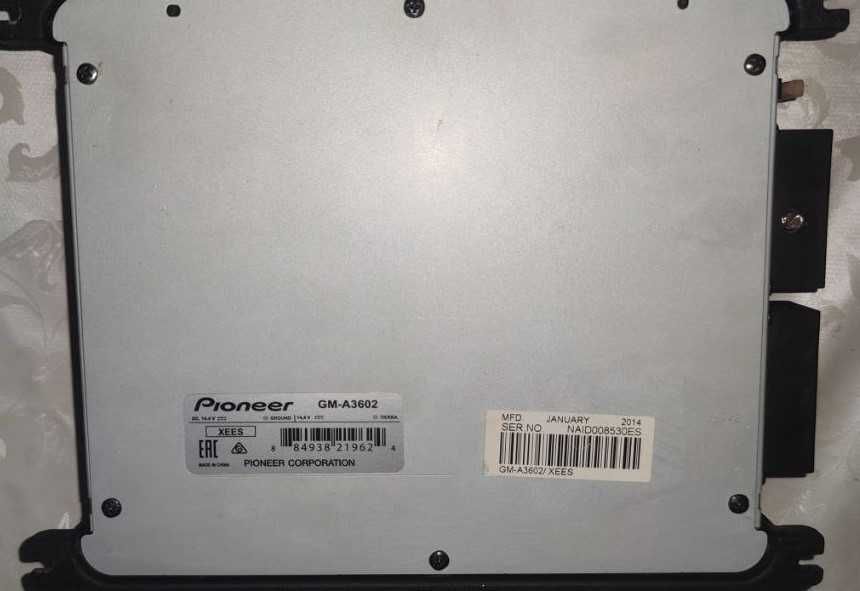 Усилитель 2-х канальный Pioneer GM-A3602