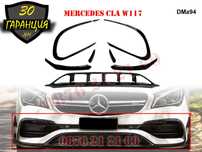 Тунинг Добавка Сплитер Предна Броня Mercedes AMG CLA W117 Мерцедес ЦЛА