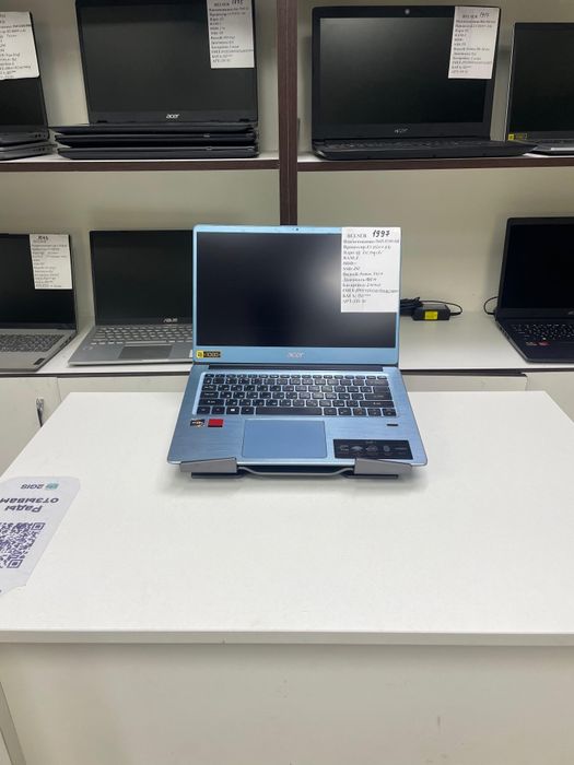 Компактный ноутбук для офисного работы Acer swift *память256