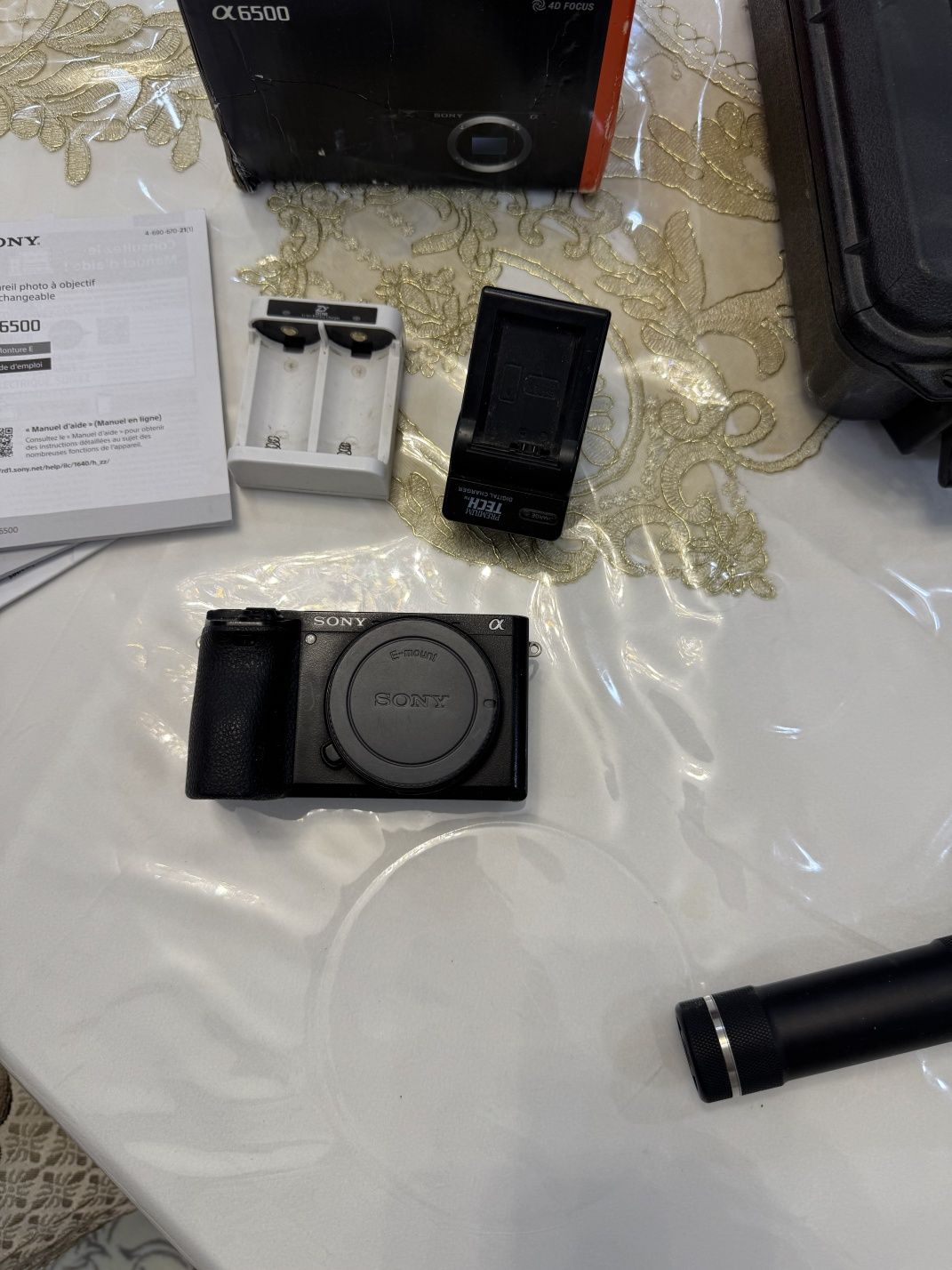 Sony a6500 camera + zhiyun crane stablizator
