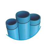 Teava PVC pentru puturi D 160×7,7 mm R10 L5m Valrom