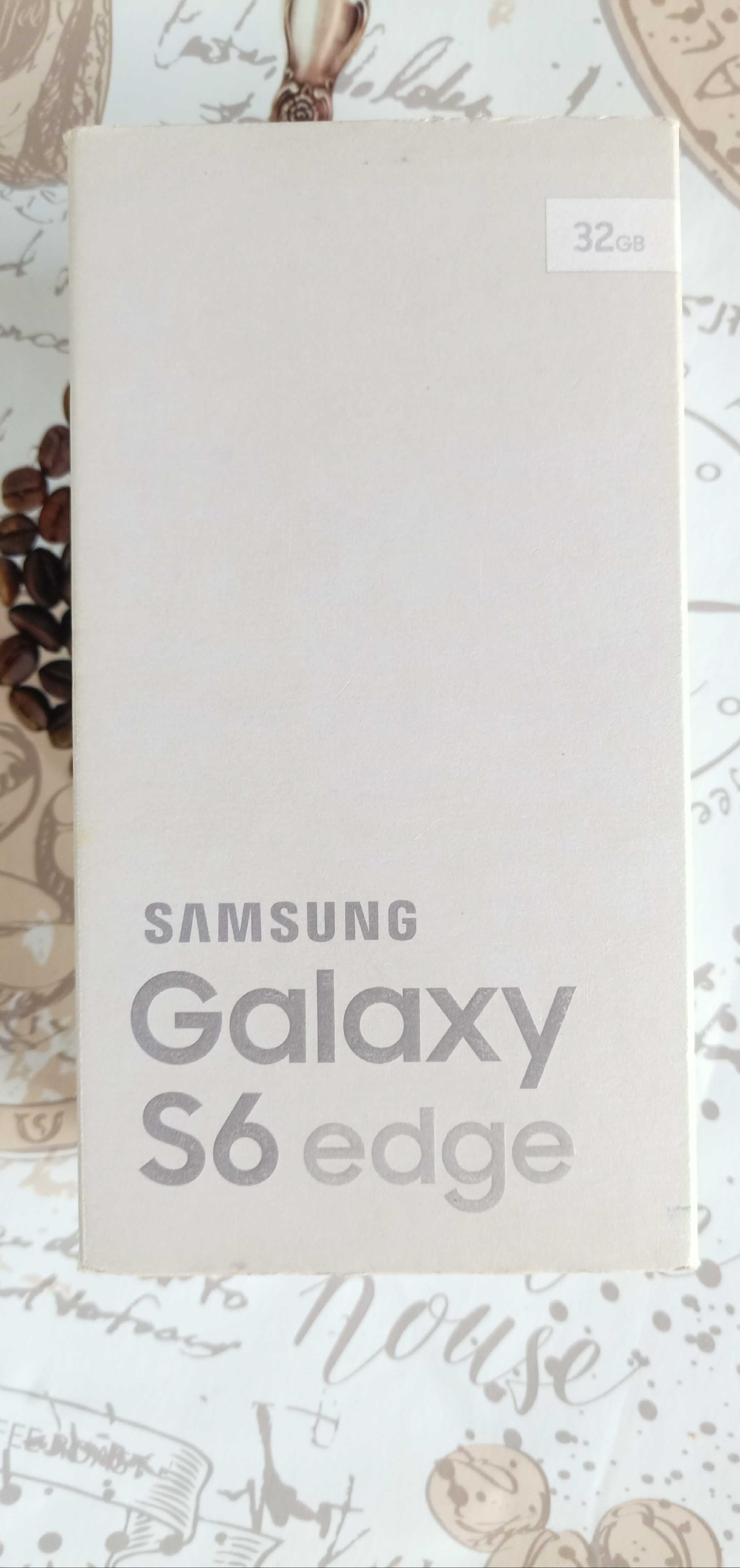 мобилен телефон Samsung Galaxy S6 Edge white pearl 32 gb