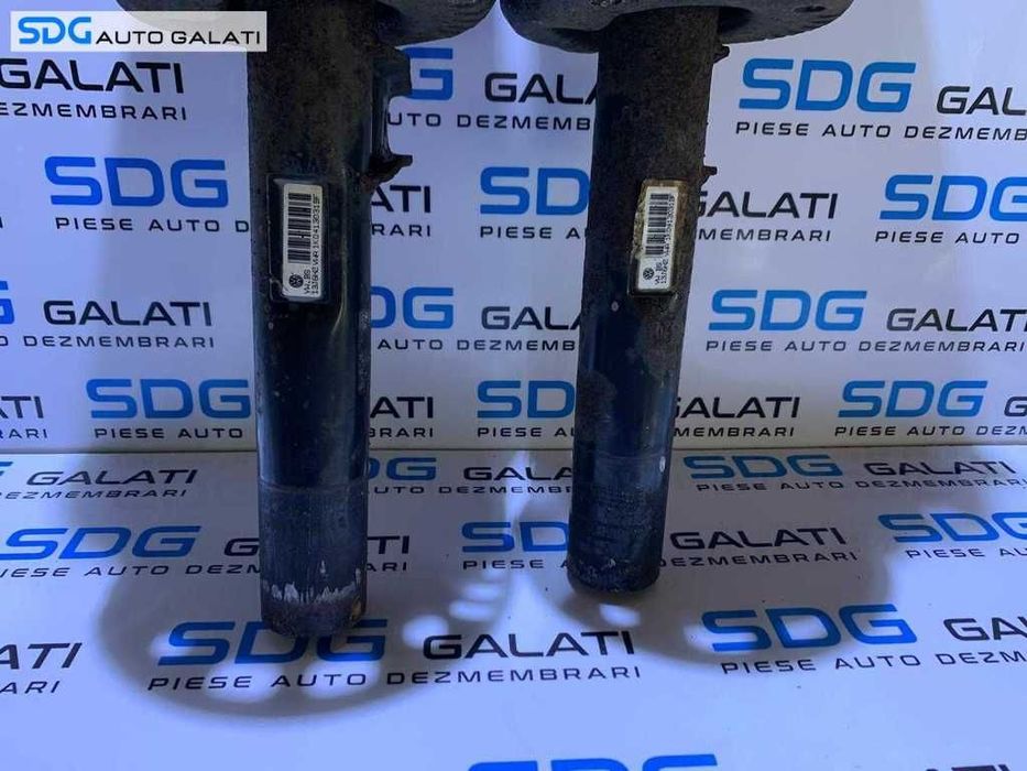 Set Amortizor Amortizoare Telescop Telescoape Complet cu Arc Arcuri si Flansa Fata Stanga Skoda Octavia 2 1.9 TDI  Cod 1K0413031BF