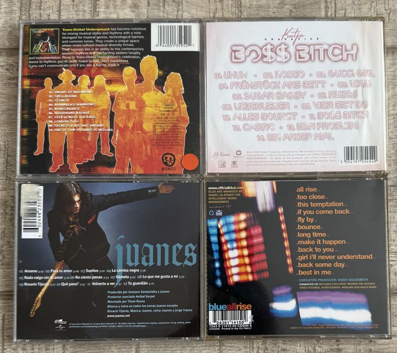 Pachet 16 Eurodance/EuroPop - Five/Blue/A*teens/US5/Black Eyed Peas