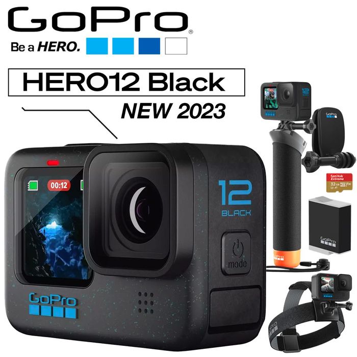 GoPro 12 Black - новая запечатанная
