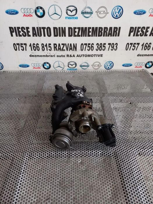 Turbo Turbina Vw Golf 5 , 6 Touran Scirocco Jetta Audi Seat Skoda 1.4 TSI Motor CAX  - Dezmembrari