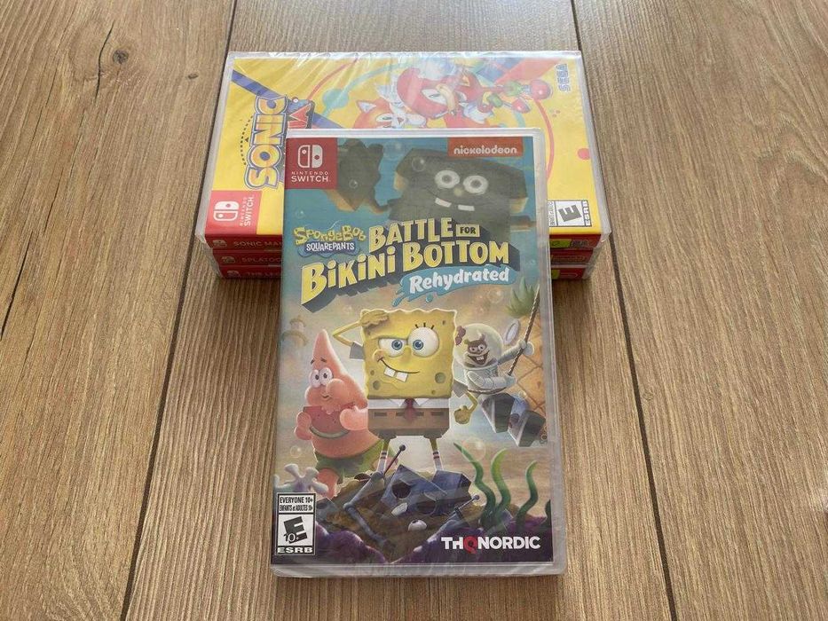 Новый SpongeBob SquarePants:Battle for Bikini Bottom Nintendo/СпанчБоб