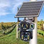 Camera de Supraveghere 4G,TSS-YT01,cu Panou Solar,Doua Lentile,Full HD