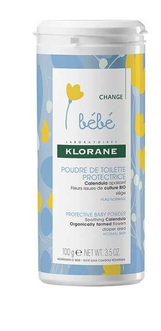 Pudra protectoare, 100 ml, Klorane Bebe noua