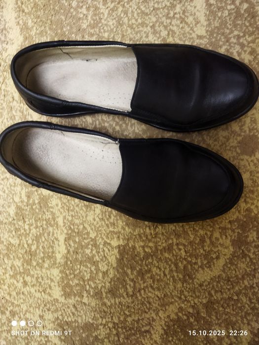 Туфли осенние размер 39, б/у в хорошем состоянии