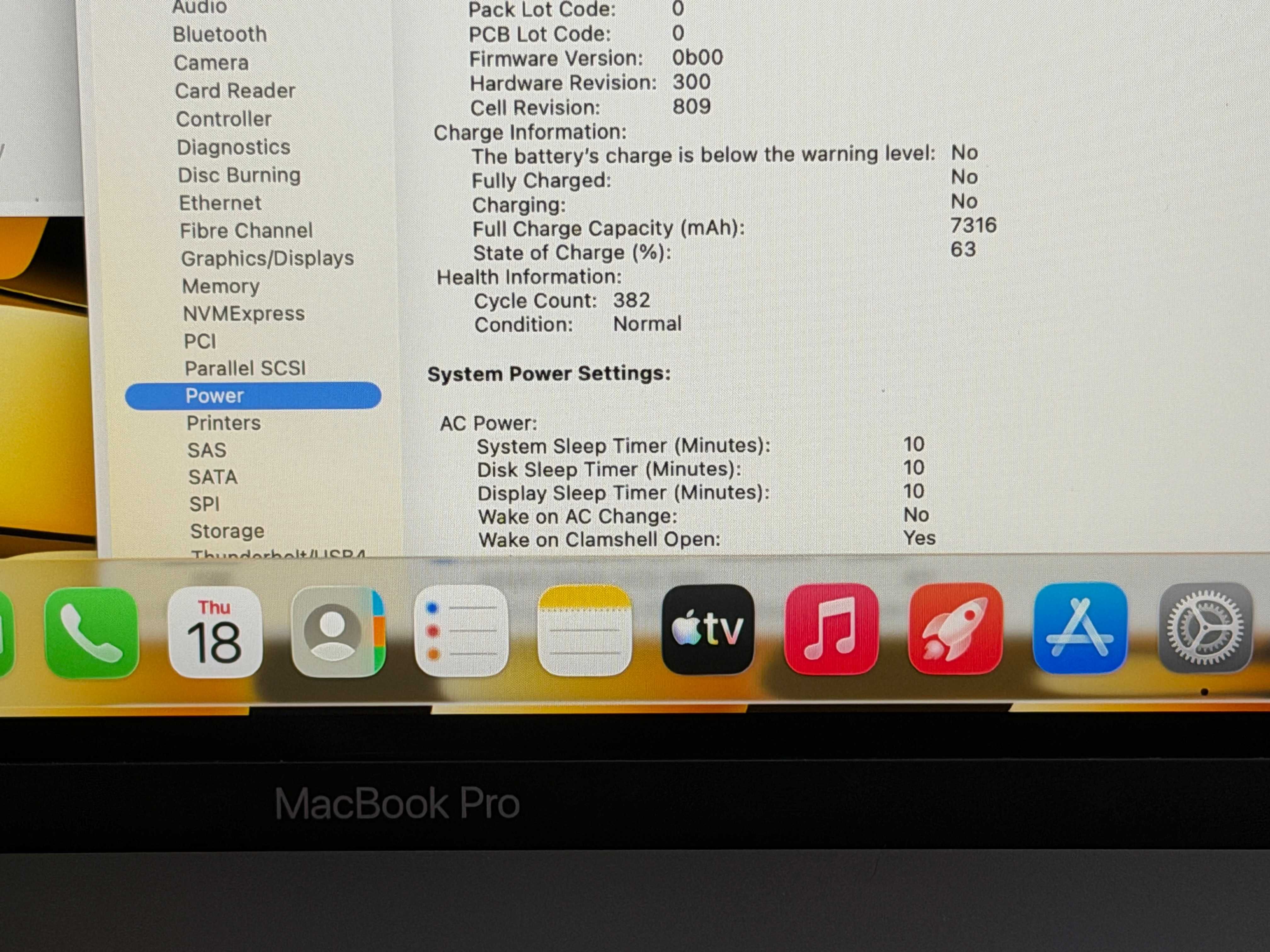 MacBook Pro 16 2019`Core i7-9750H/32GB RAM/512GB SSD/AMD Pro 5300M/Като Нов/Батерия 9 часа — миниатюра 9