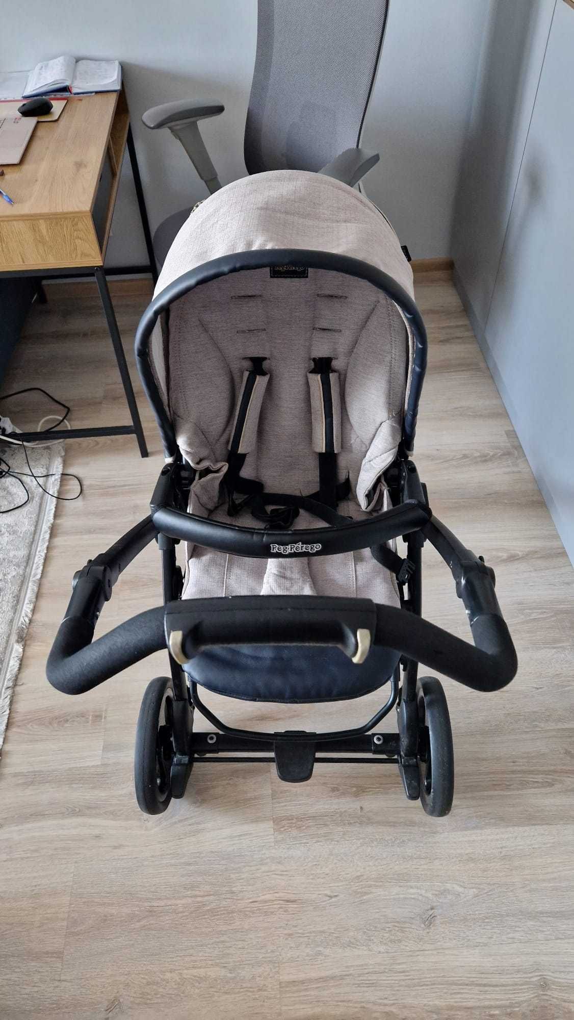 Carucior 3 in 1 Peg Perego Book Plus -scoica, landou, sport, accesorii