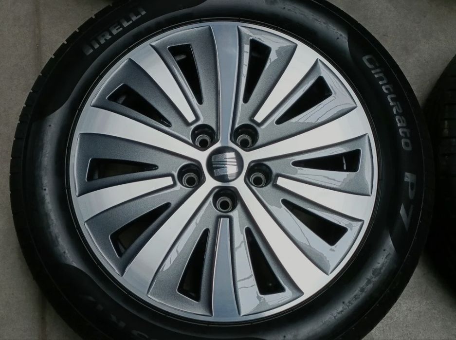Jante aliaj 17 inch originale SKODA Octavia Vw Audi Seat karoq kamiq