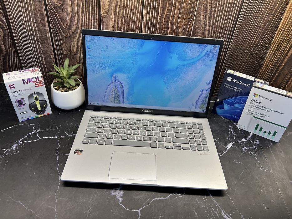 Ноутбук для работы ASUS VivoBook 15 | Ryzen 3-3200U | 8GB | 480GB SSD