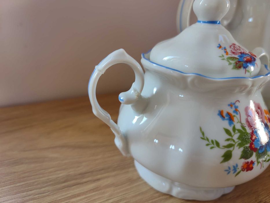 Set căni porțelan romanesc