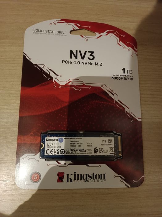 Продам новые SSD Kingston 1Tb