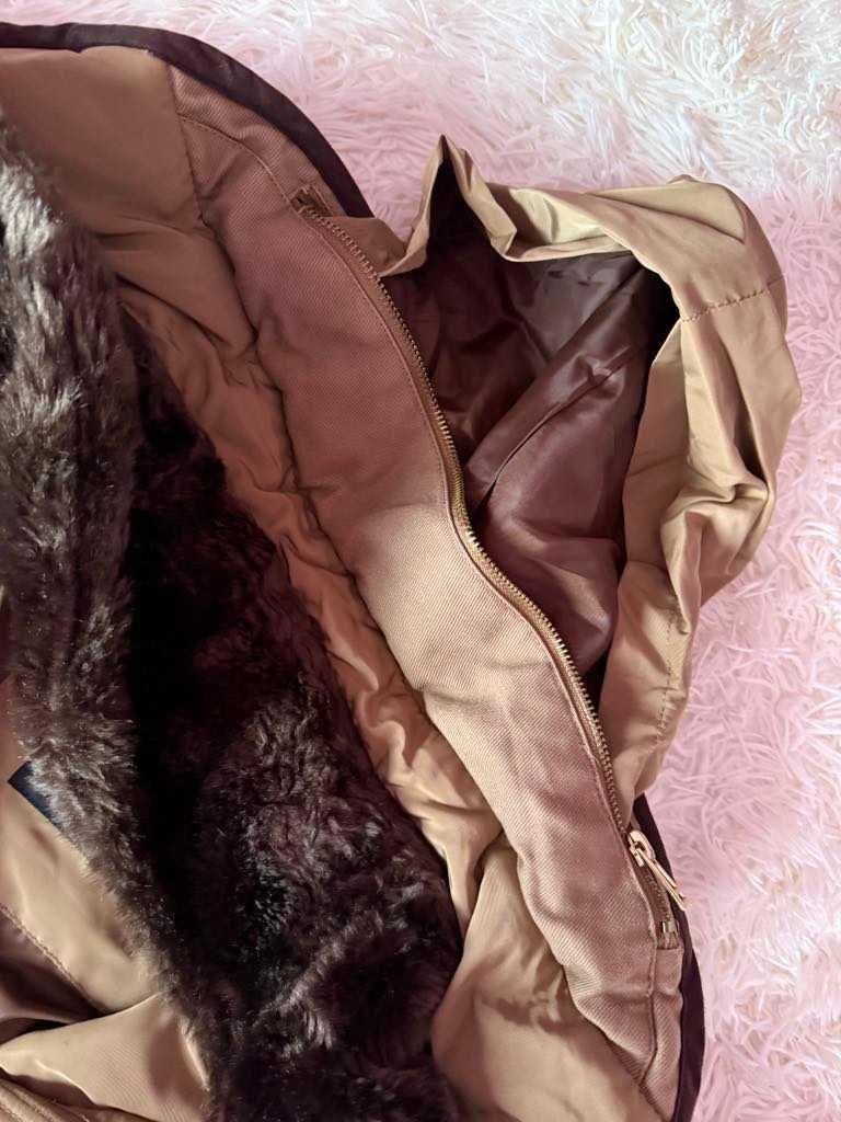 Дамско зимно яке Zara с гъши пух