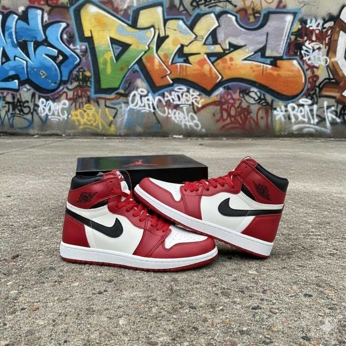 Adidasi Nike Jordan 1 High Chicago Red - Marimi 36-45 - Livrare rapida