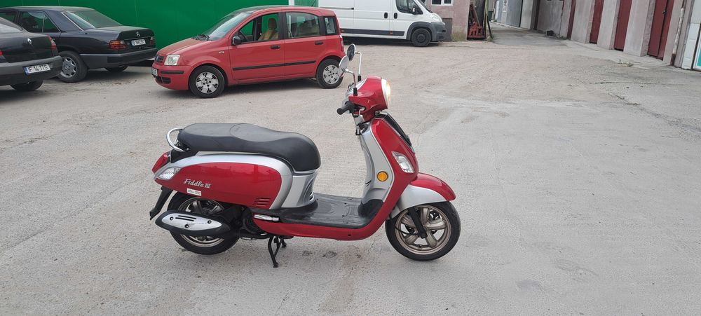 Sym Fiddle 3 / 125cc Injectie / Euro 4 / 2019 / Import Germania