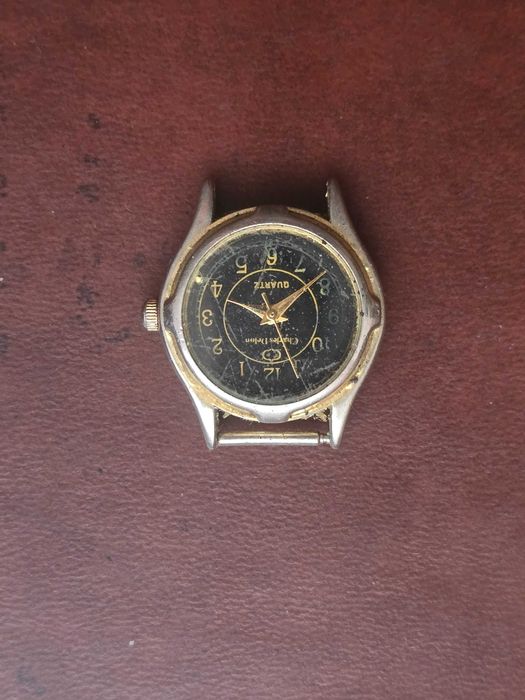 Vand ceas CHARLES DELON - Quartz, 24k Gold Plated, 10536, Japan