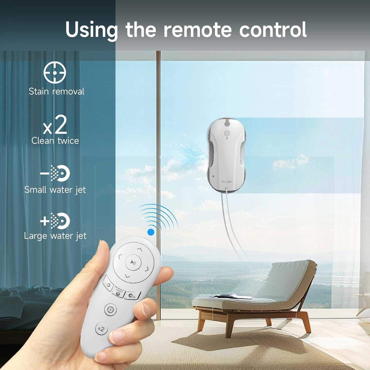 Робот за почистване на прозорци iDEEBO E300 Window Cleaning,Гаранция