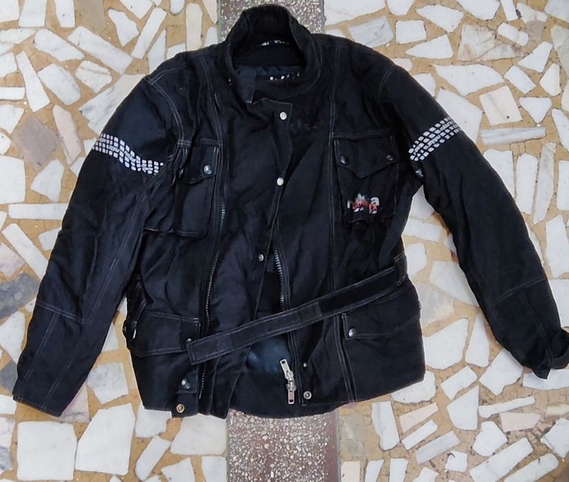 Costum geacă pantaloni bărbați mărimea 50 moto scuter
