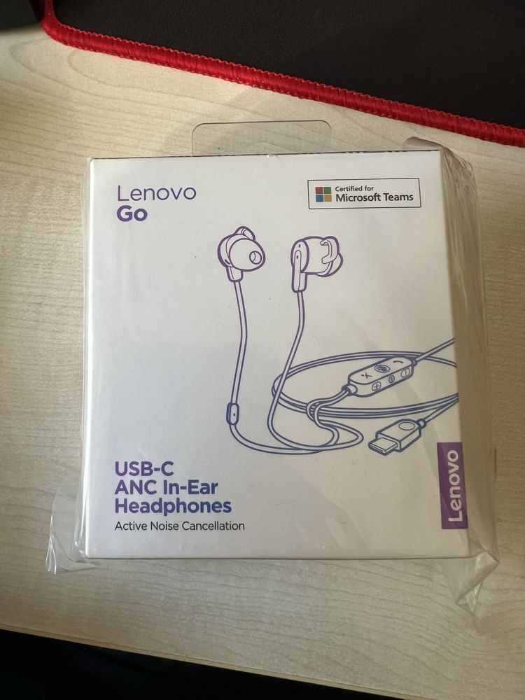 Casti lenovo Go usb-c