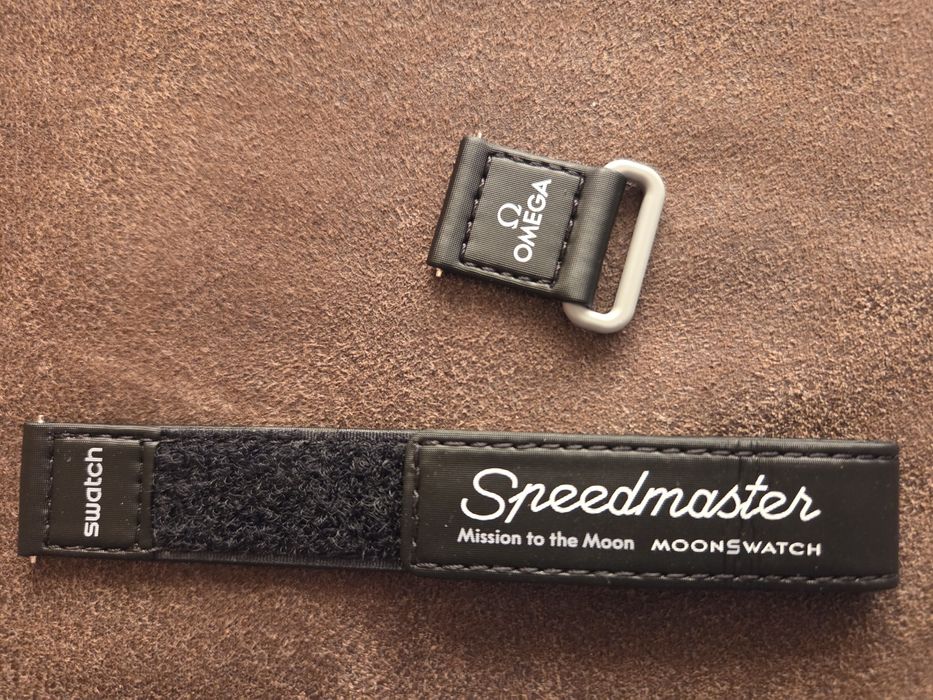 Оригинална каишка - Omega x Swatch Moon