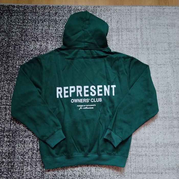 Hanorac Represent Verde (M) Nou | Livrare cu verificare