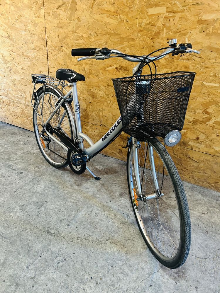 28цола Hercules алуминиев дамски градски велосипед колело/24ck-Shimano