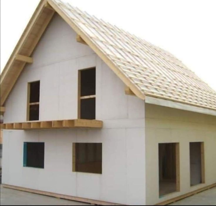 Case pe structura metalica