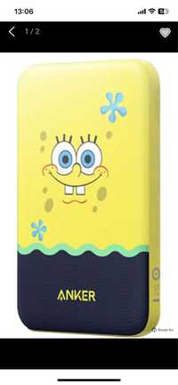 Внешний акум Anker MagGo 621 SpongeBob SquarePants Limited Edition 5