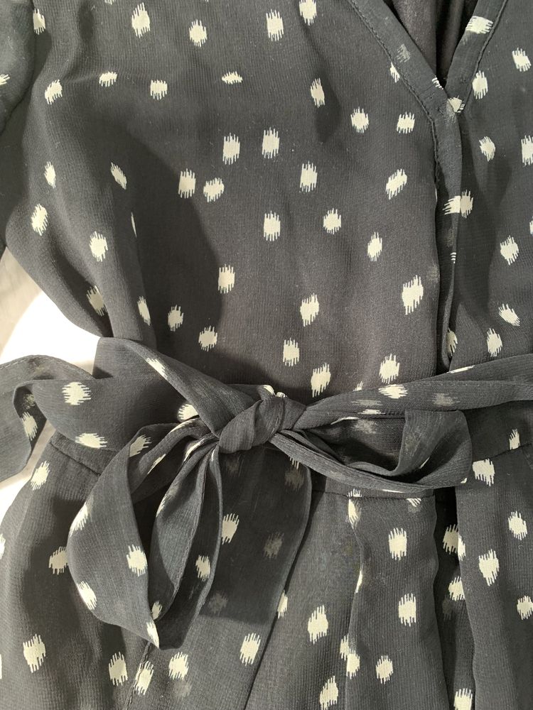 Rochie zara S cu cordon in talie