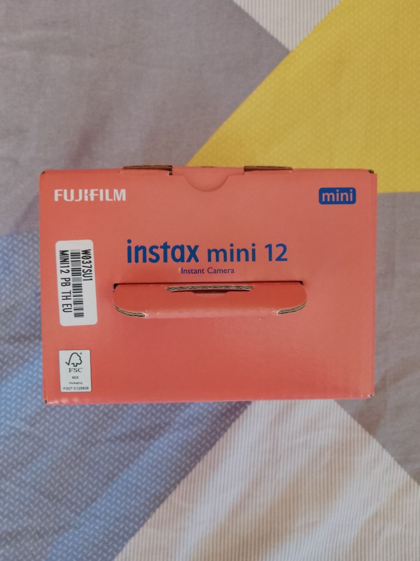 Aparat foto instant Fujifilm Instax Mini 12 Pastel Blue