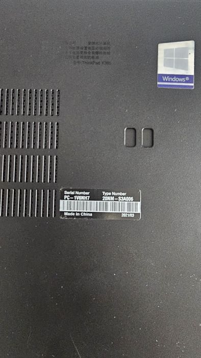 Lenovo Thinkpad X395 Amd Ryzen 7 pro 3700U