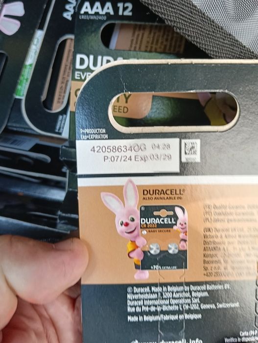 Baterie duracel r3 și r6