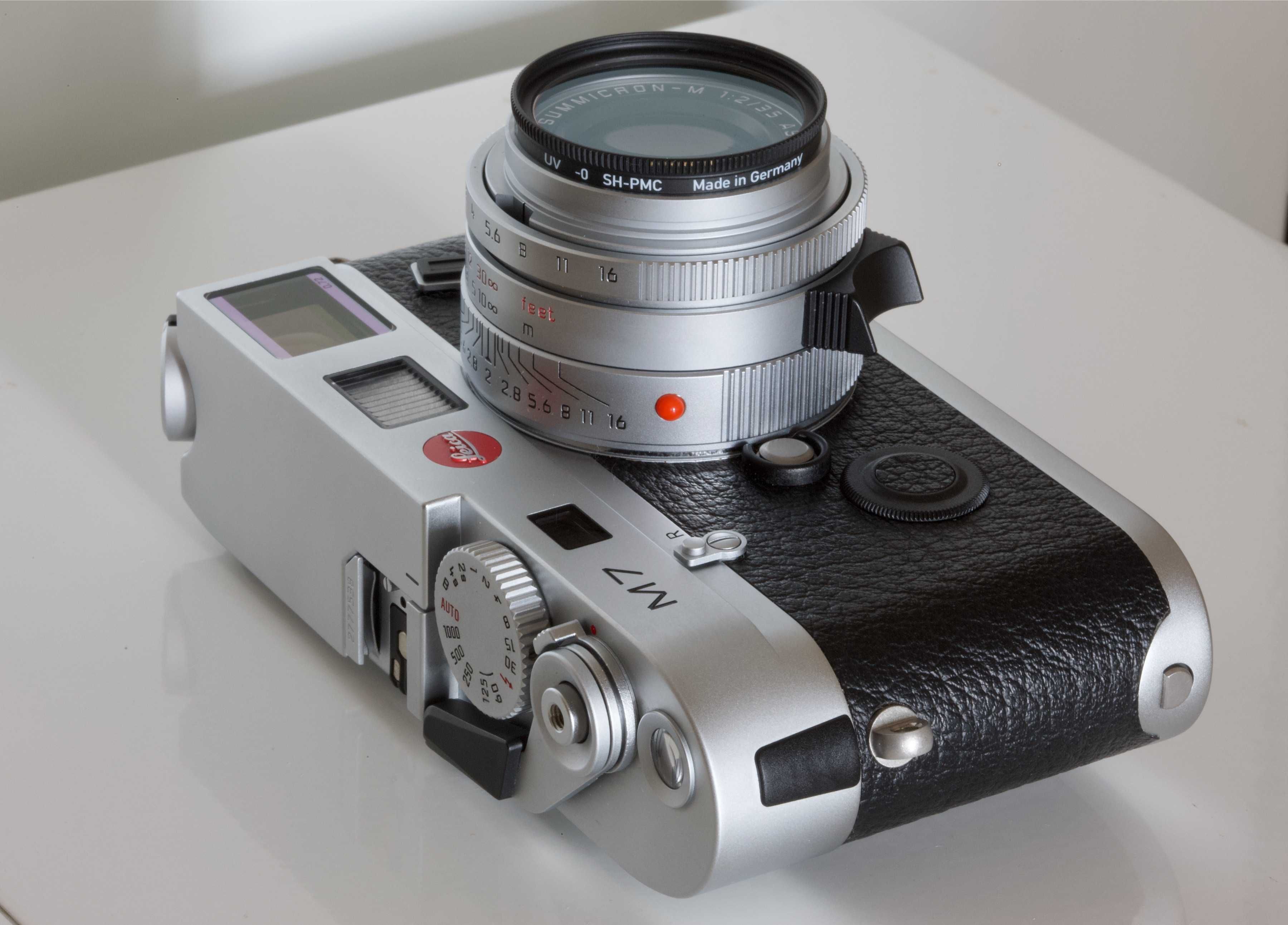 Leica M7 Chrome ,camera foto fara obiectiv, ca noua